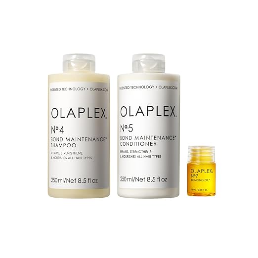 OLAPLEX N°4 AND N°5 SHAMPOO & CONDITIONER
